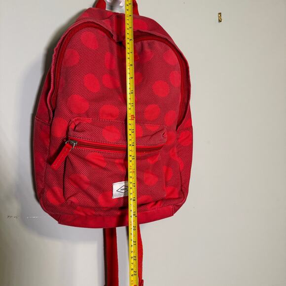 Fossil Ella Women\'s Red Polka Dot Travel Backpack Bags One Size main image 4